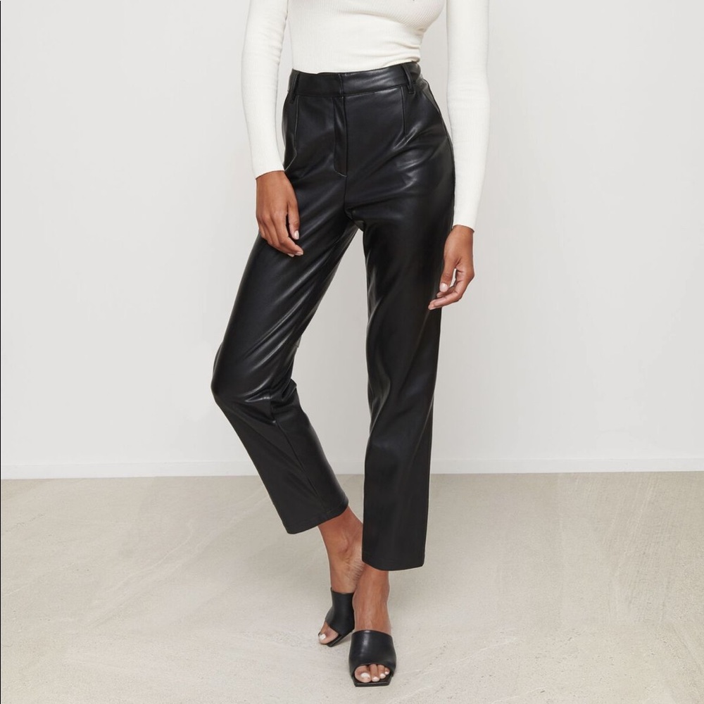 Faux Leather Pant (00)
